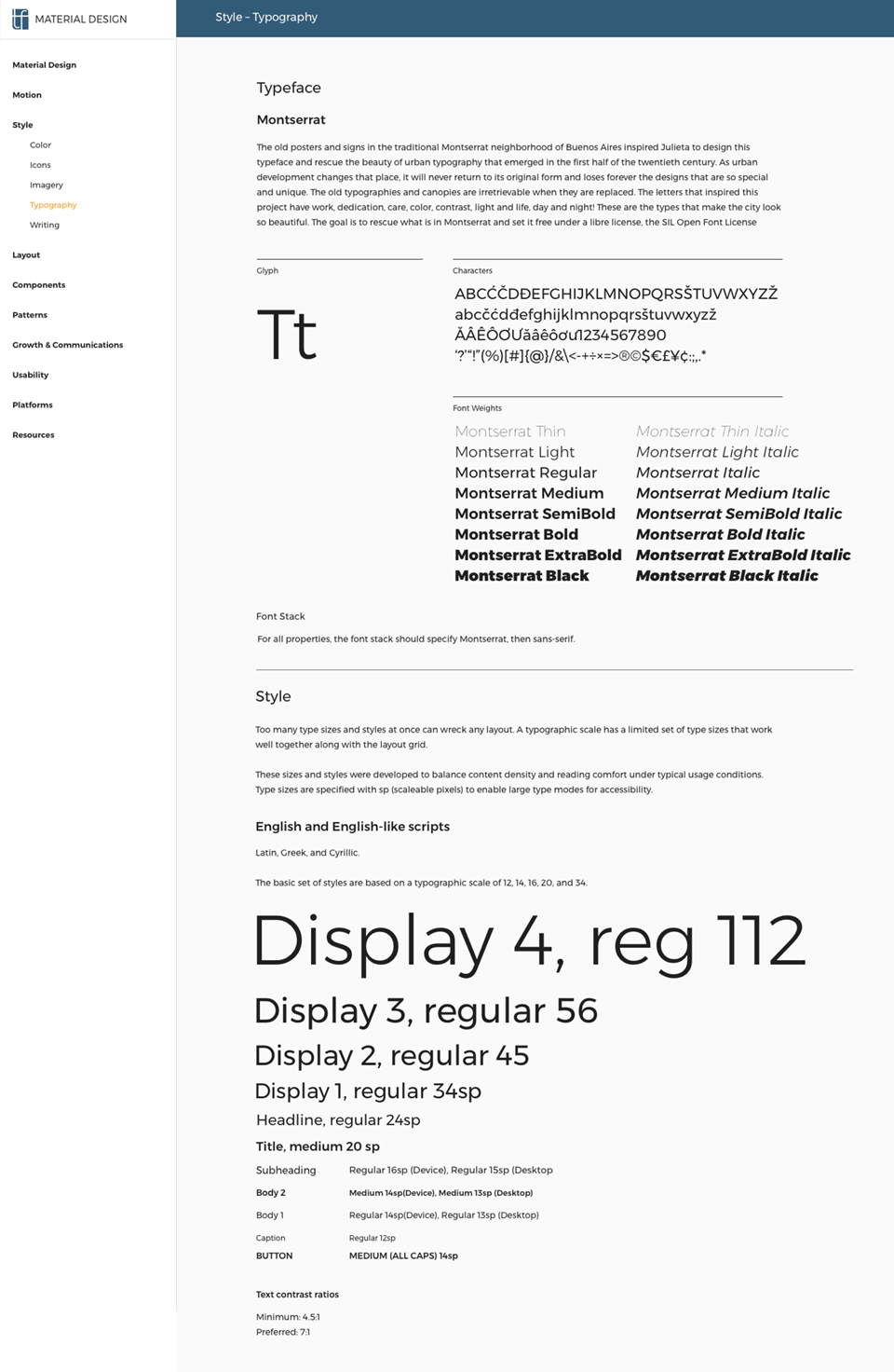 Trueform Typography Guidance