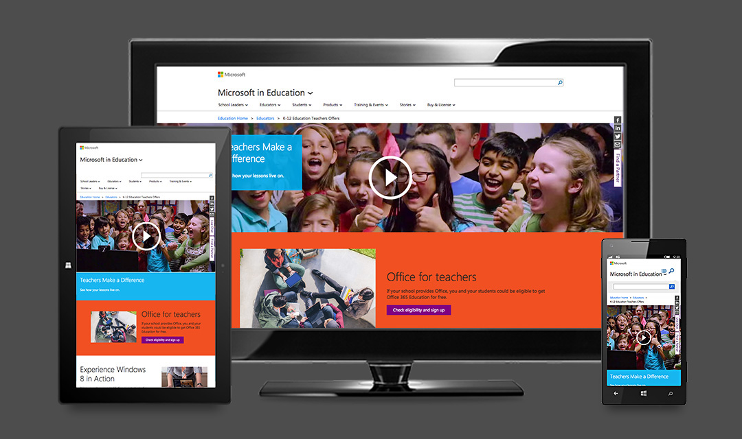 Education 2014 Responsive Layout